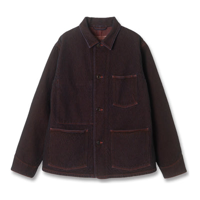 [Pre-Order] Studio D'Artisan "Bengara" Sashiko Coverall