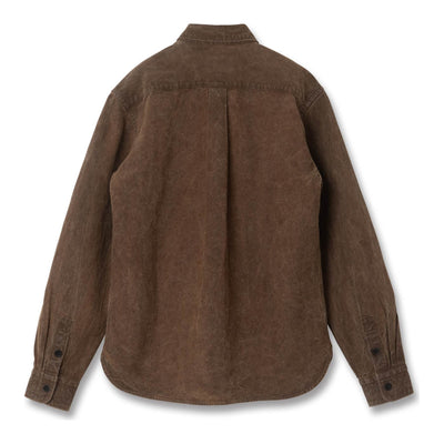 [Pre-Order] Studio D'Artisan Hand-dyed "Kakishibu-zome" Work Shirt