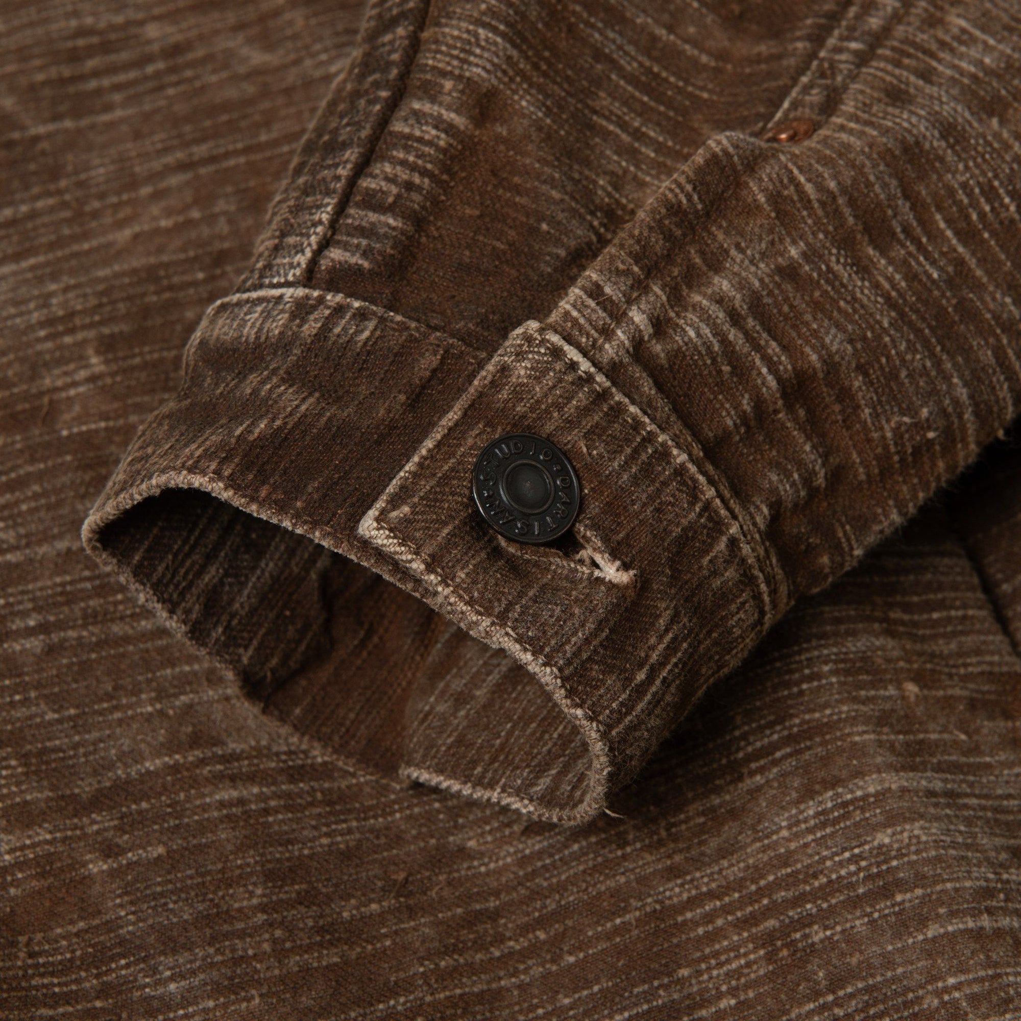 [Pre-Order] Studio D'Artisan Hand-dyed "Kakishibu-zome" Type 1 Selvedge Jacket