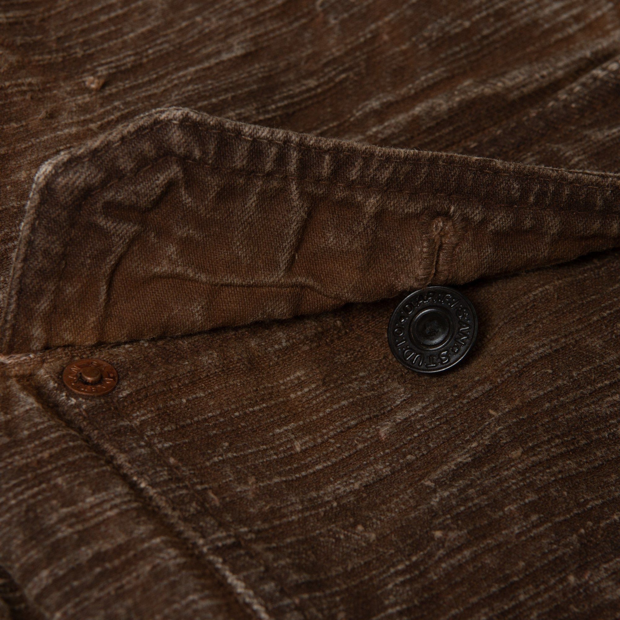 [Pre-Order] Studio D'Artisan Hand-dyed "Kakishibu-zome" Type 1 Selvedge Jacket