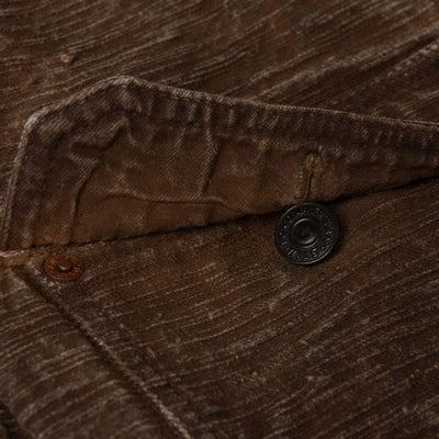 [Pre-Order] Studio D'Artisan Hand-dyed "Kakishibu-zome" Type 1 Selvedge Jacket