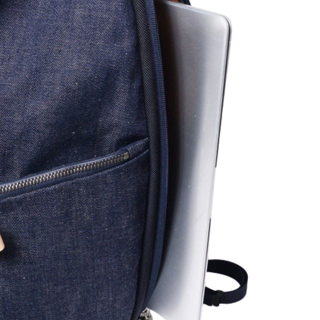 Master-piece x Fullcount "Super Smooth" Backpack - Okayama Denim