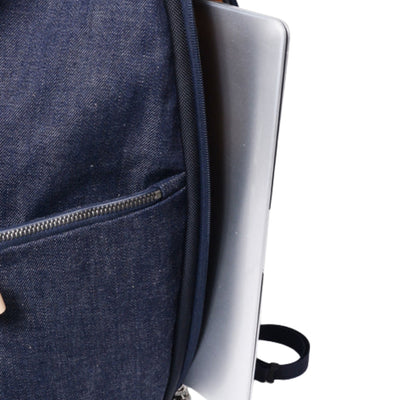 Master-piece x Fullcount "Super Smooth" Backpack - Okayama Denim