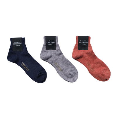 Chup Socks TS-2 "Life Long" (Indigo) - Okayama Denim