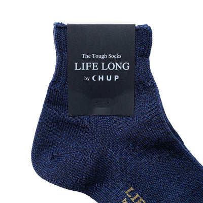 Chup Socks TS-2 "Life Long" (Indigo) - Okayama Denim