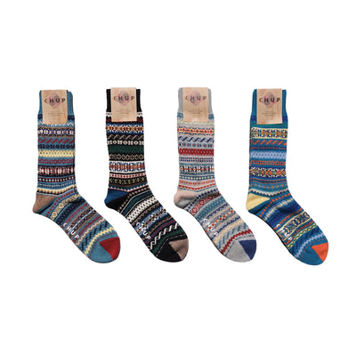 Chup Socks Sound Wave (Light Gray)