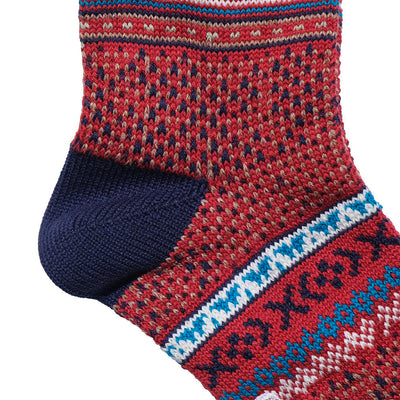 Chup Socks Spring Stippling (Crimson)