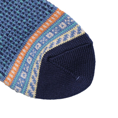 Chup Socks Spring Stippling (Pigeon Blue)