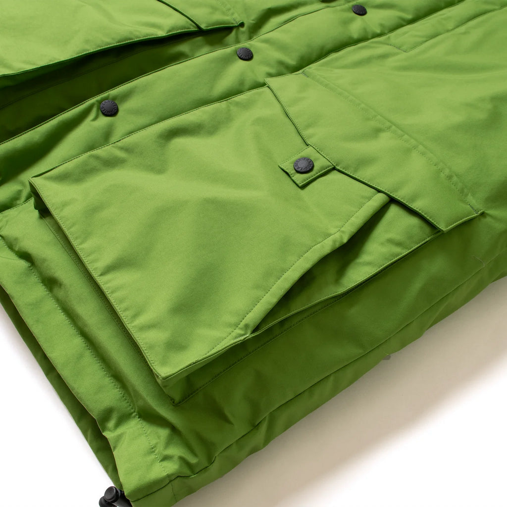 Zanter Antarctic Research Expedition Down Parka Jacket (Green)