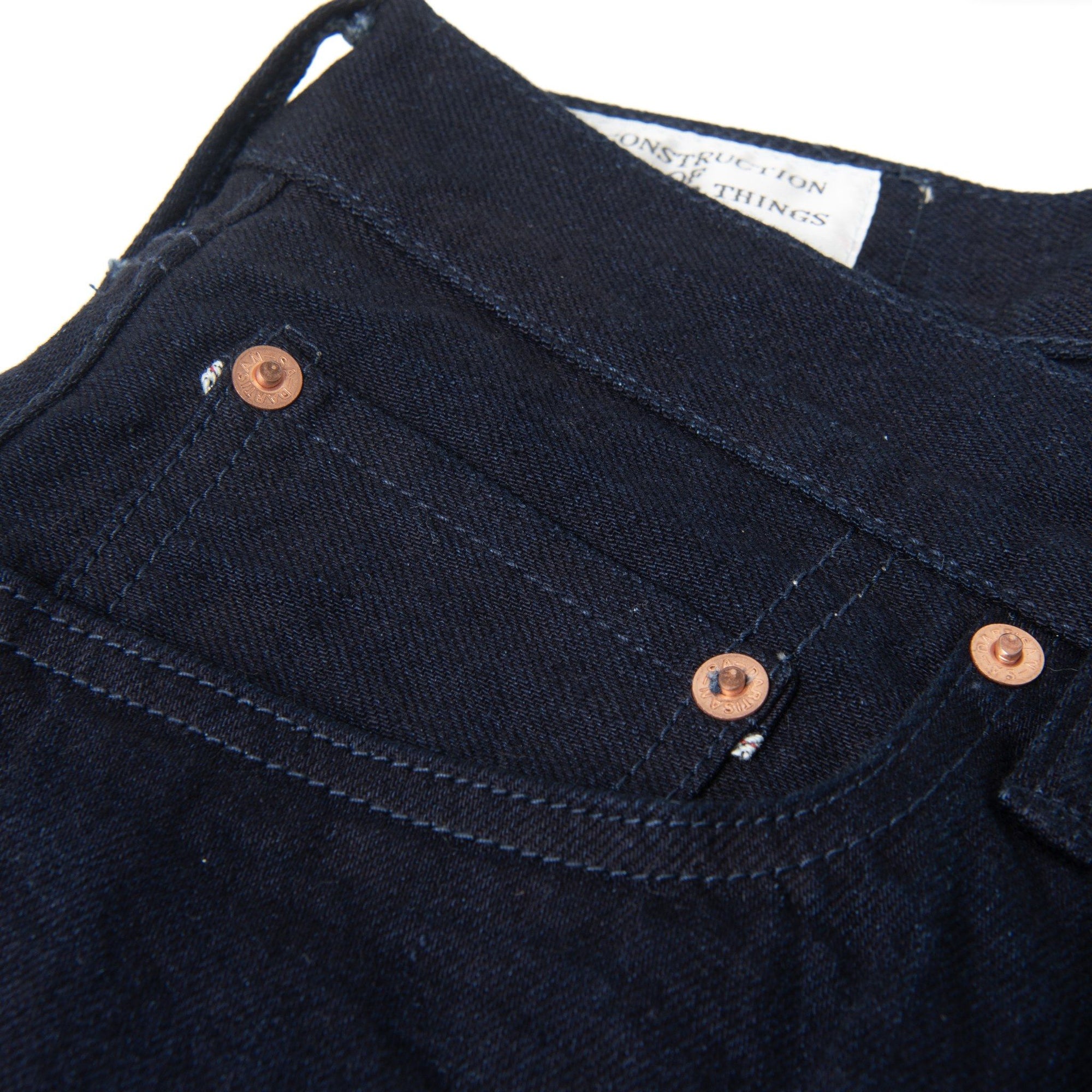 [Pre-Order] Studio D'Artisan Double Indigo Selvedge Jeans (Regular Straight)