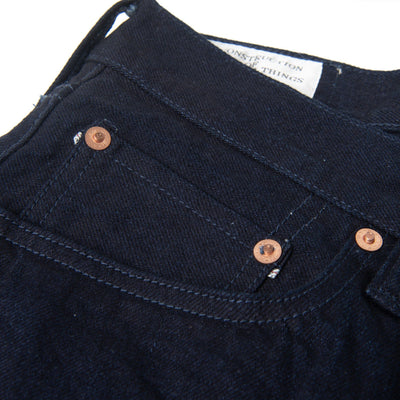[Pre-Order] Studio D'Artisan Double Indigo Selvedge Jeans (Regular Straight)