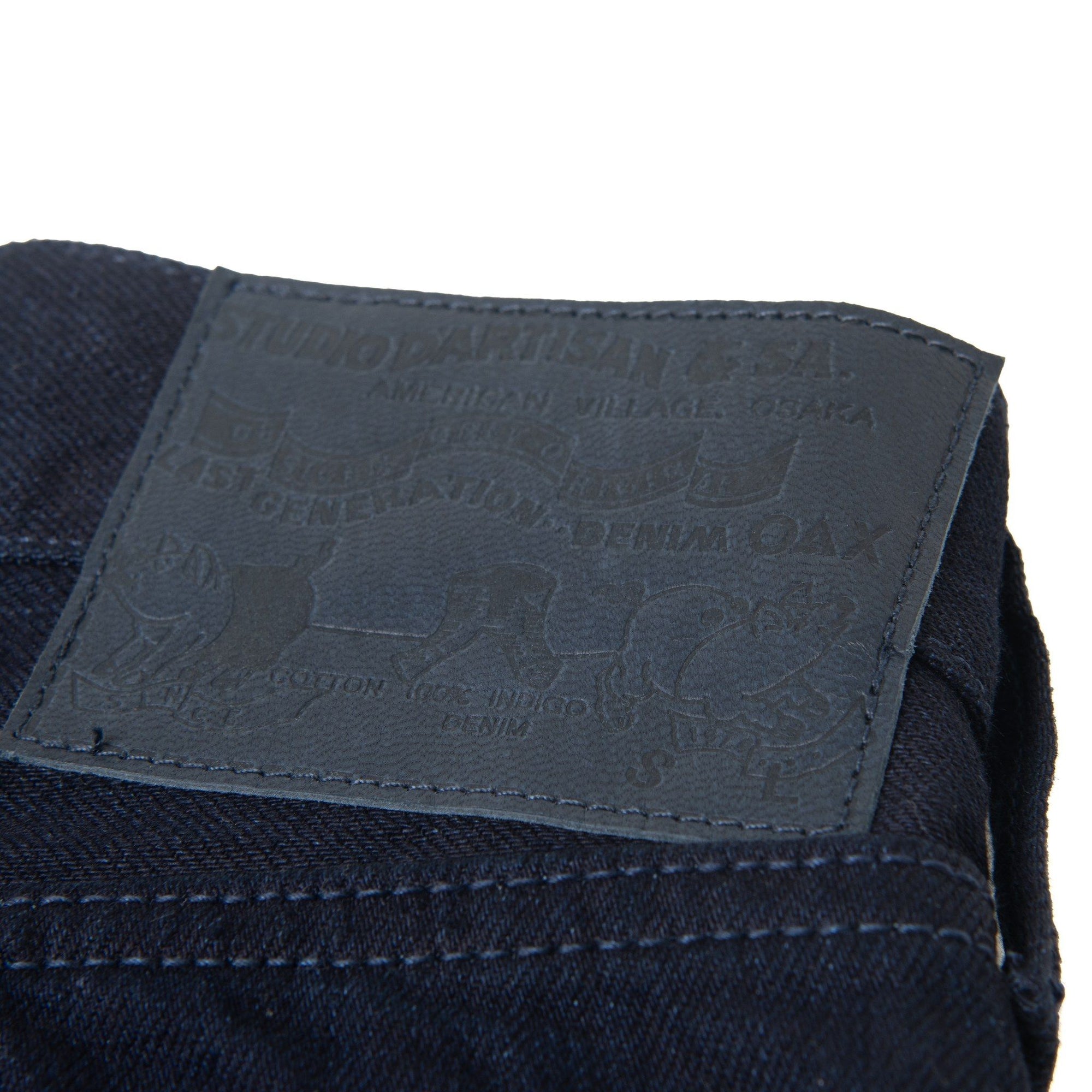 [Pre-Order] Studio D'Artisan Double Indigo Selvedge Jeans (Regular Straight)