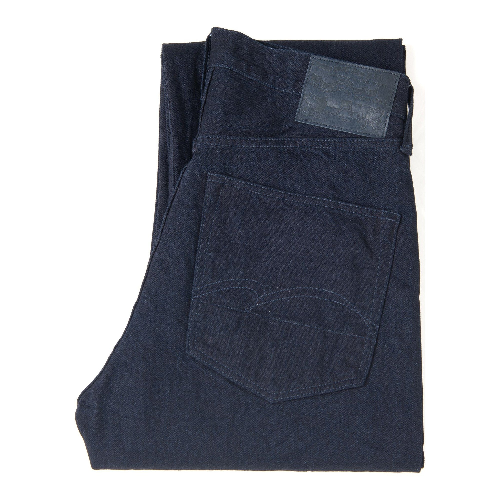 [Pre-Order] Studio D'Artisan Double Indigo Selvedge Jeans (Regular Straight)