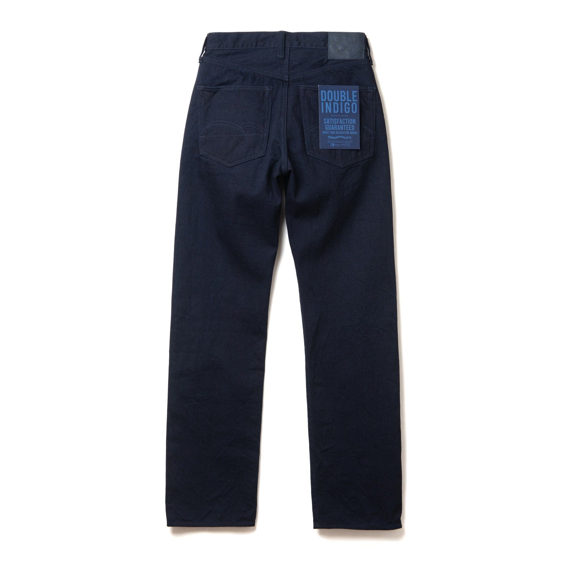 [Pre-Order] Studio D'Artisan Double Indigo Selvedge Jeans (Regular Straight)