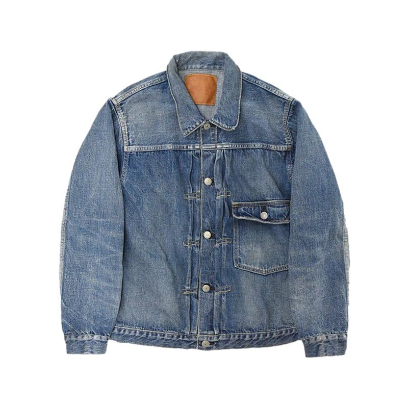 Fullcount "Dartford" Distressed Type 1 Selvedge Jacket