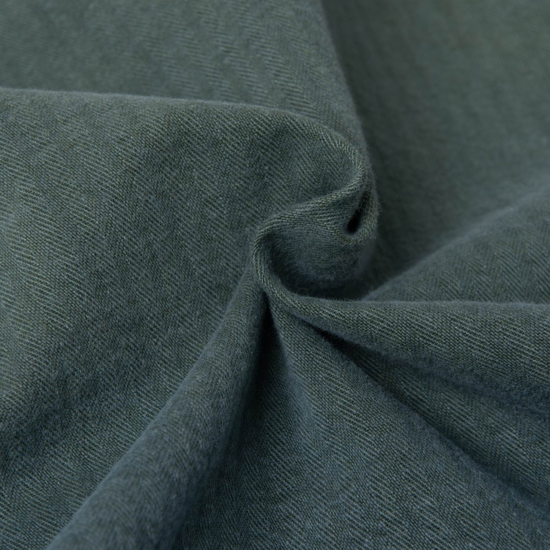 [Pre-Order] Studio D'Artisan "Indigo. Green" Herringbone Military Coverall