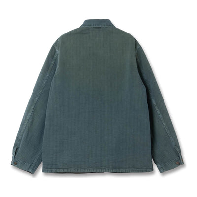 [Pre-Order] Studio D'Artisan "Indigo. Green" Herringbone Military Coverall