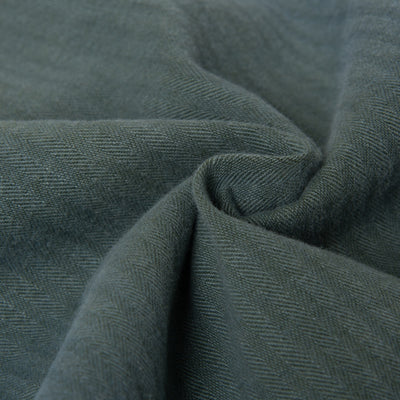 [Pre-Order] Studio D'Artisan "Indigo Green" Herringbone Baker Pants