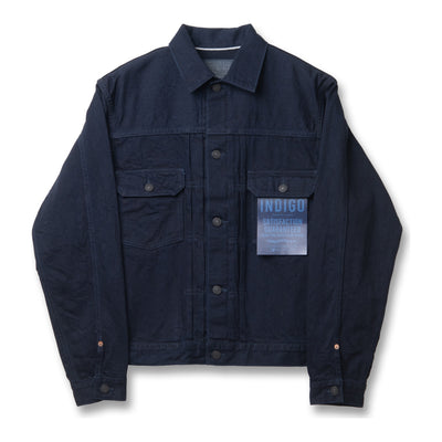 [Pre-Order] Studio D'Artisan Double Indigo Type 2 Selvedge Jacket
