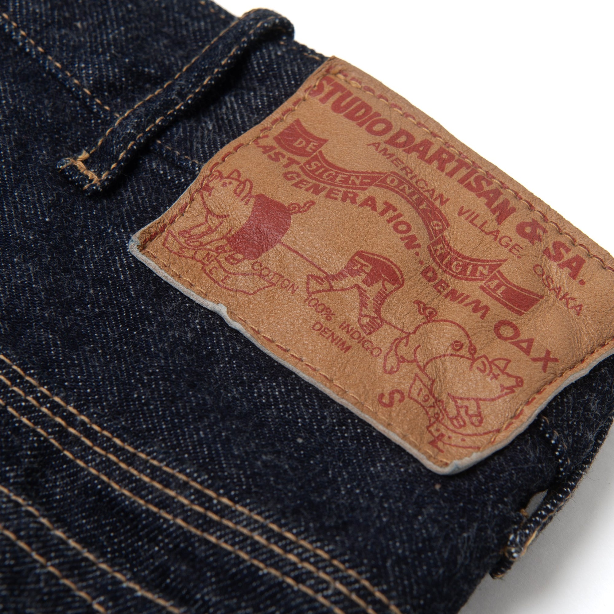 [Pre-Order] Studio D'Artisan "Ishikawadai" Denim Painter Pants