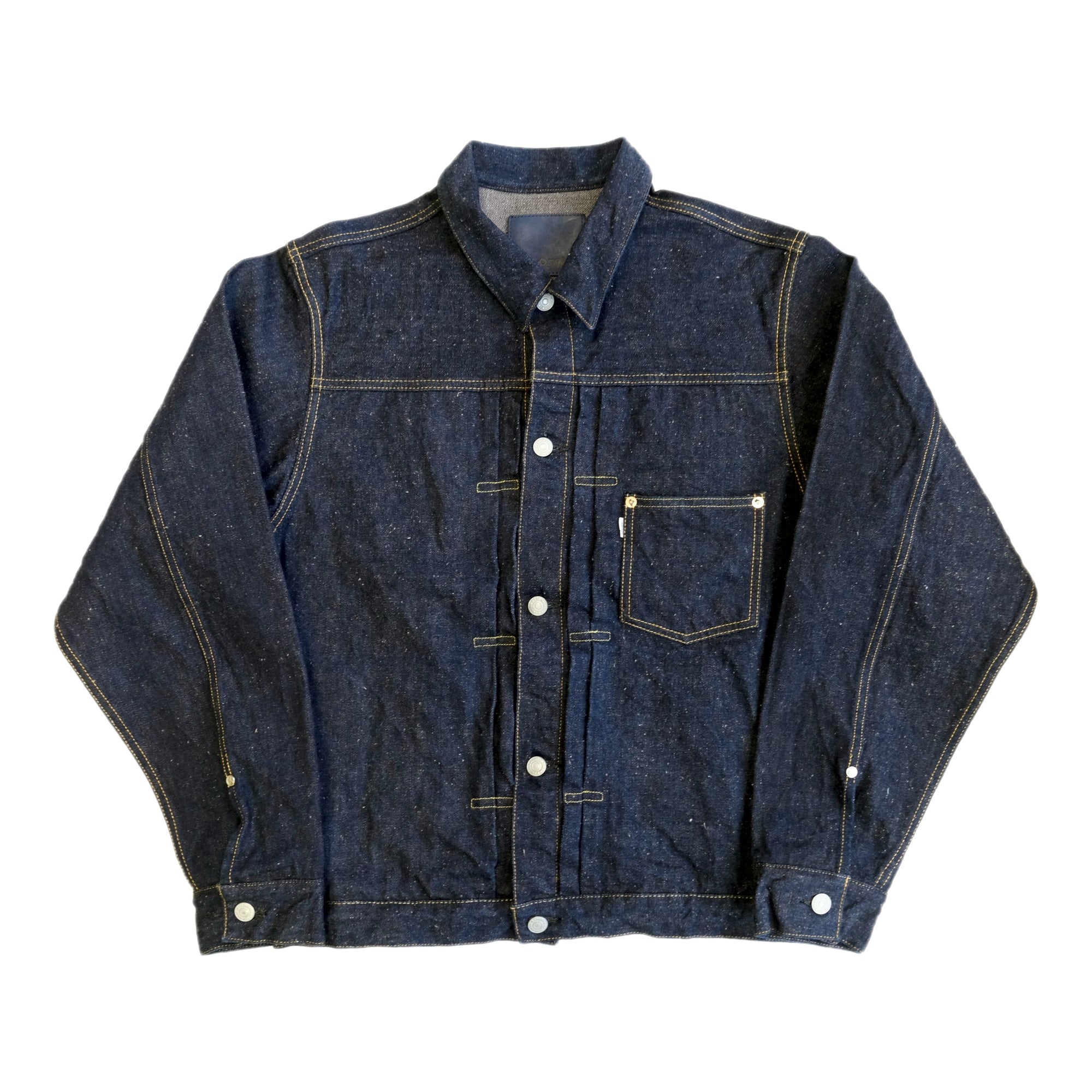 OD+OM 14.5oz. "Kumori” Overcast Nep Type 1 Selvedge Jacket