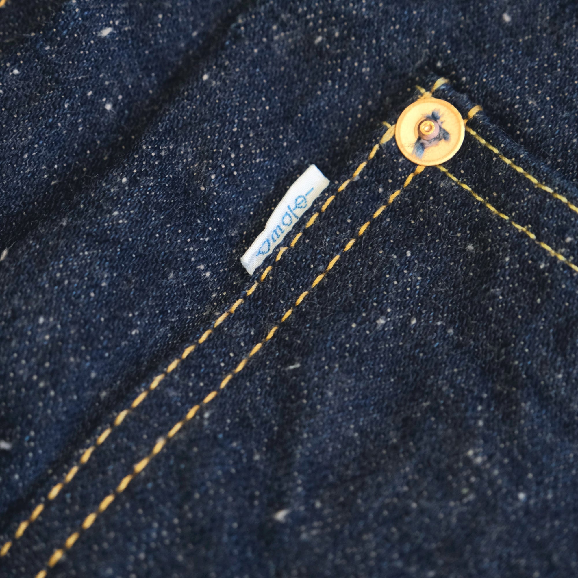 OD+OM 14.5oz. "Kumori” Overcast Nep Type 1 Selvedge Jacket