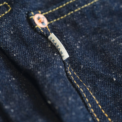 OD+OM 14.5oz. "Kumori” Overcast Nep Type 1 Selvedge Jacket