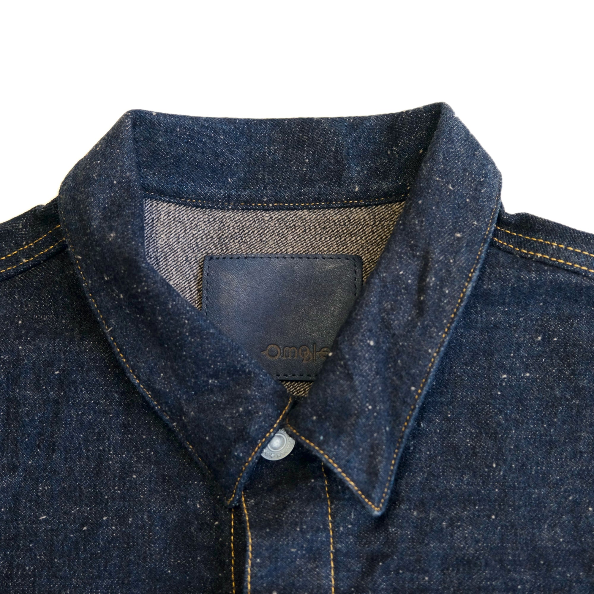 OD+OM 14.5oz. "Kumori” Overcast Nep Type 1 Selvedge Jacket