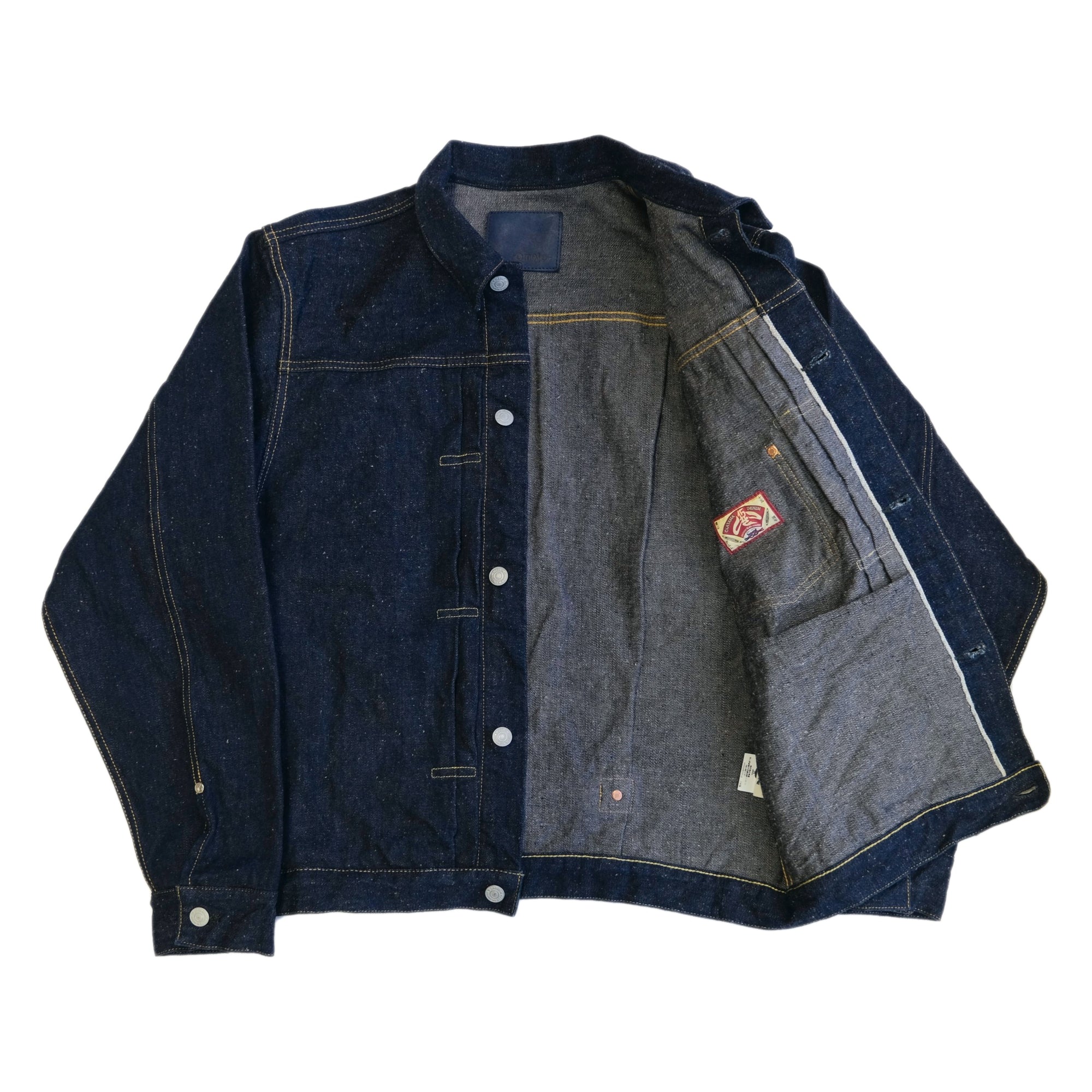 OD+OM 14.5oz. "Kumori” Overcast Nep Type 1 Selvedge Jacket