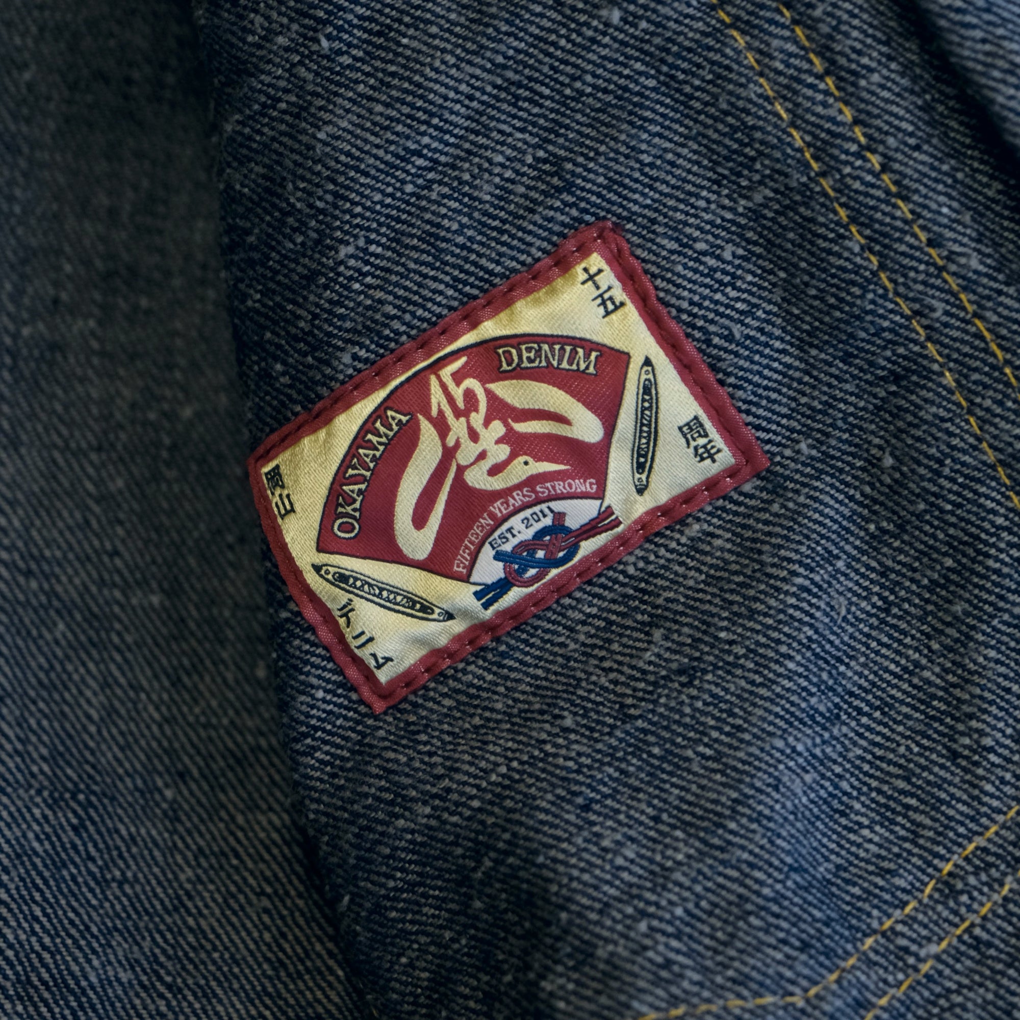 OD+OM 14.5oz. "Kumori” Overcast Nep Type 1 Selvedge Jacket