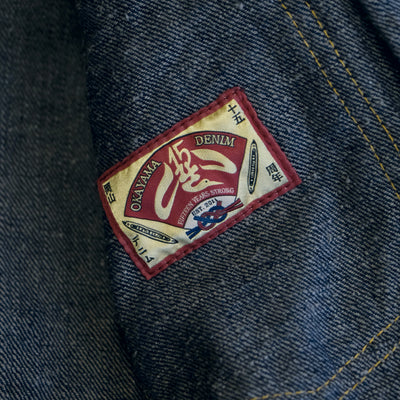 OD+OM 14.5oz. "Kumori” Overcast Nep Type 1 Selvedge Jacket