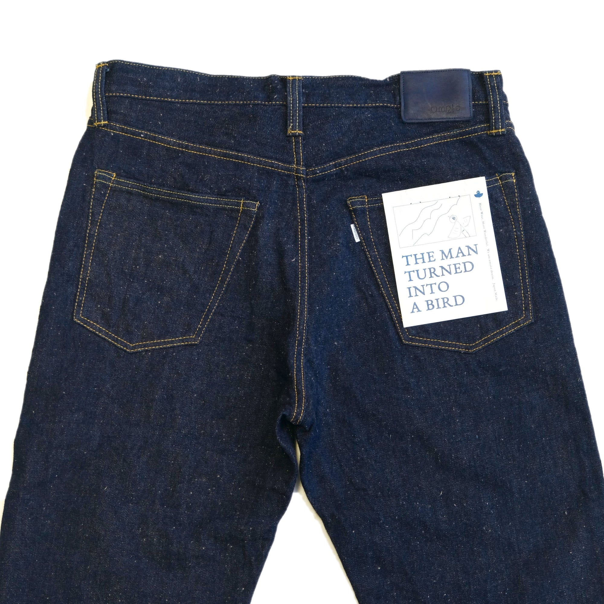 OD+OM 14.5oz. "Kumori" Overcast Nep Selvedge Jeans (Slim Straight)