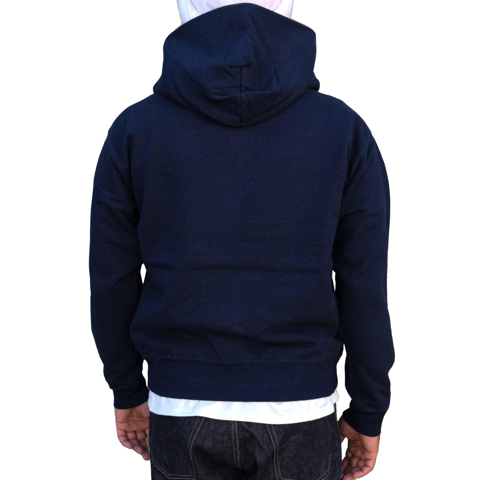 Momotaro Indigo Zip-up Hoodie