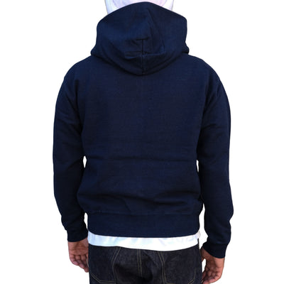 Momotaro Indigo Zip-up Hoodie