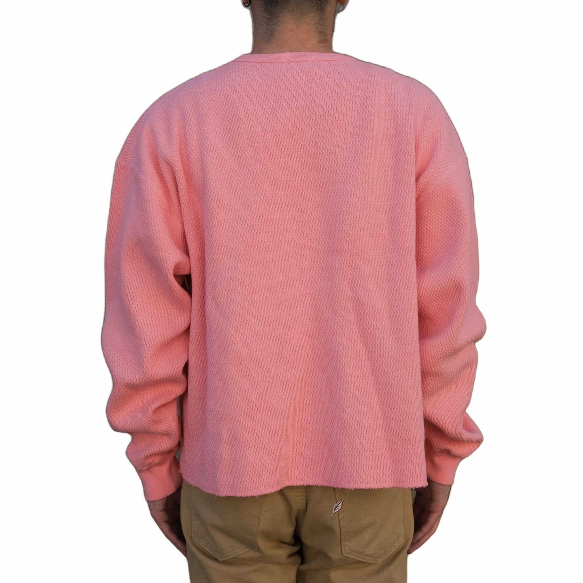 Big John Heavyweight Honeycomb Thermal Tee (Pink)
