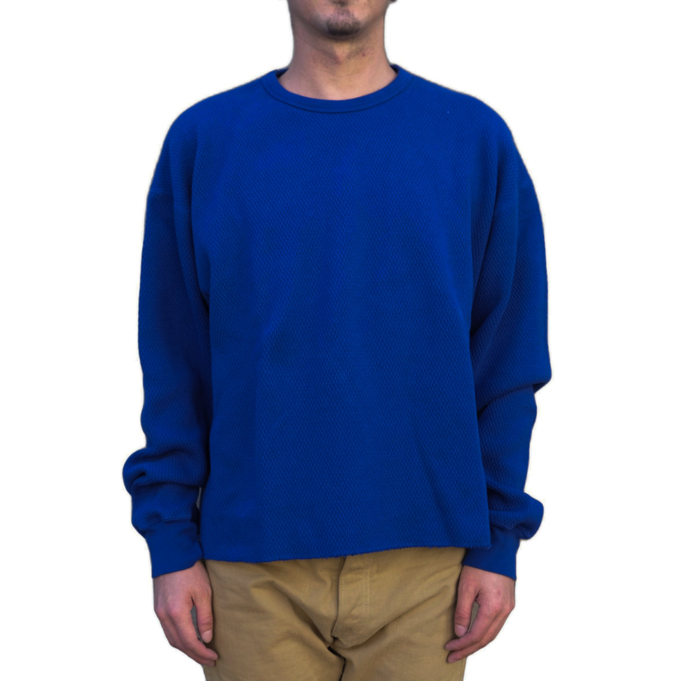 Big John Heavyweight Honeycomb Thermal Tee (Blue)
