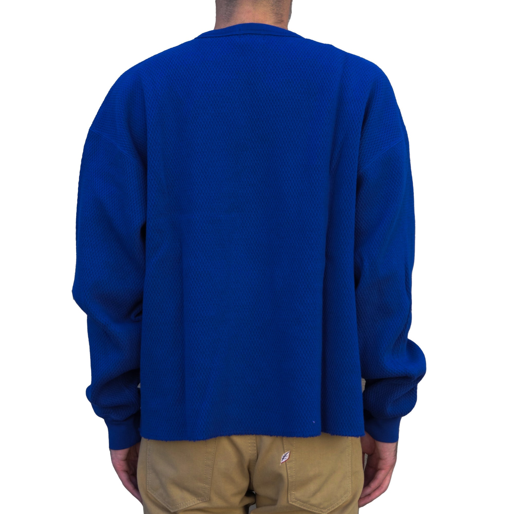 Big John Heavyweight Honeycomb Thermal Tee (Blue)
