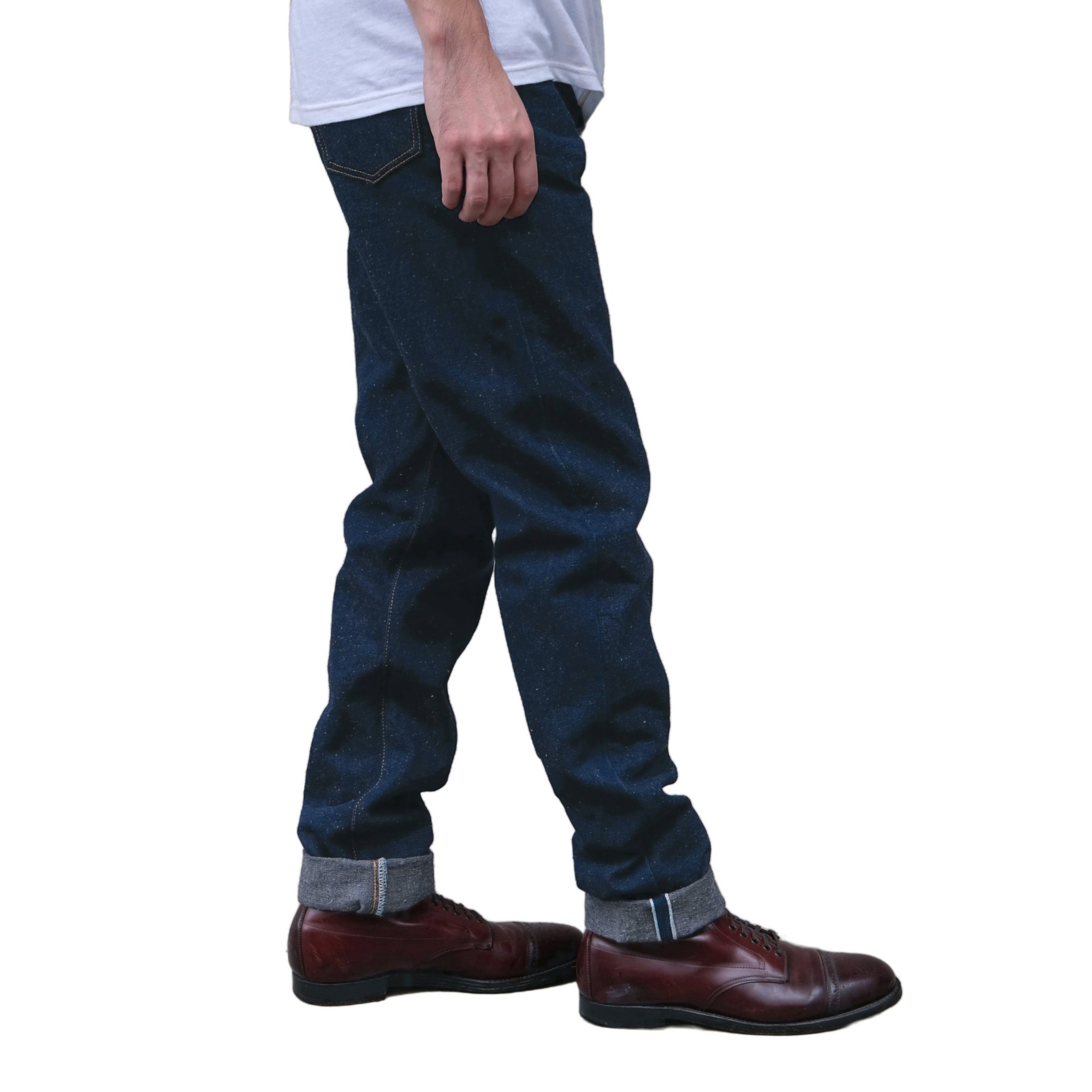 OD+OM 14.5oz. "Kumori" Overcast Nep Selvedge Jeans (Slim Straight)