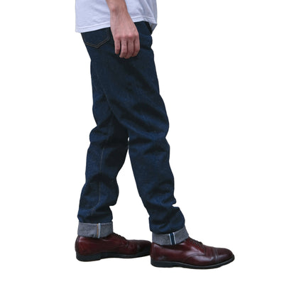 OD+OM 14.5oz. "Kumori" Overcast Nep Selvedge Jeans (Slim Straight)
