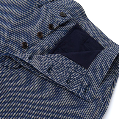 [Pre-Order] Studio D'Artisan "Noragi" Indigo Stripe Work Trousers