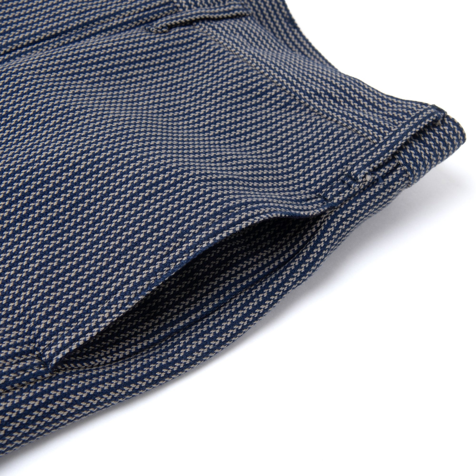 [Pre-Order] Studio D'Artisan "Noragi" Indigo Stripe Work Trousers
