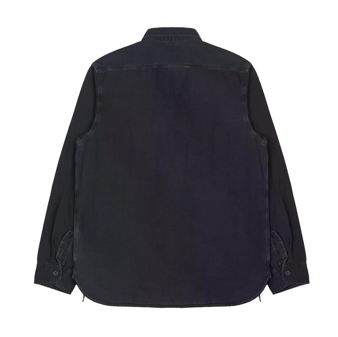 Omoto Denim Sumi Overdyed Indigo Selvedge Work Shirt