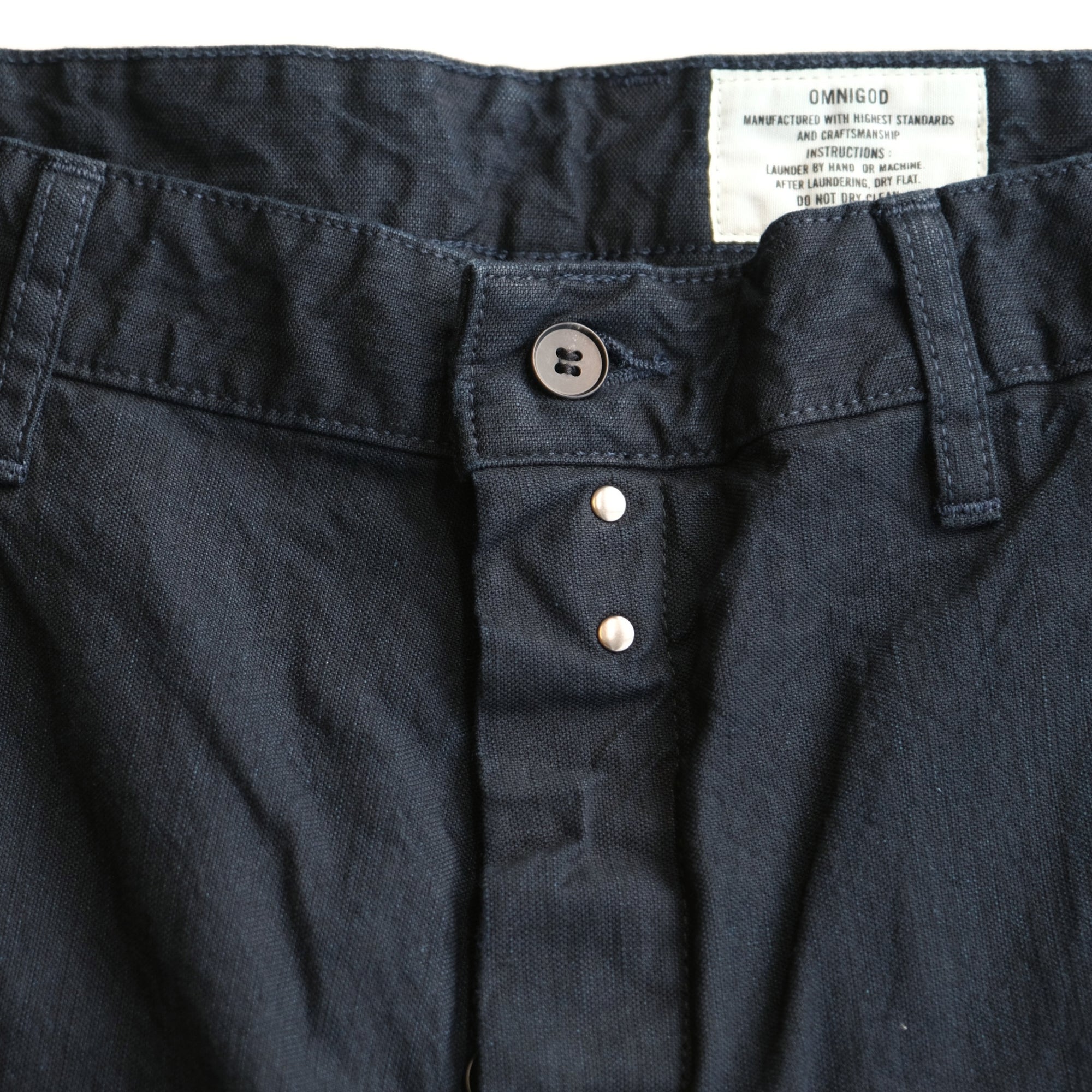 Omnigod Indigo Duck French Work Pants