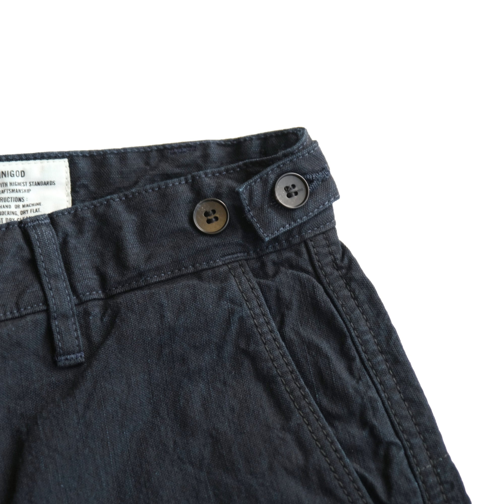 Omnigod Indigo Duck French Work Pants