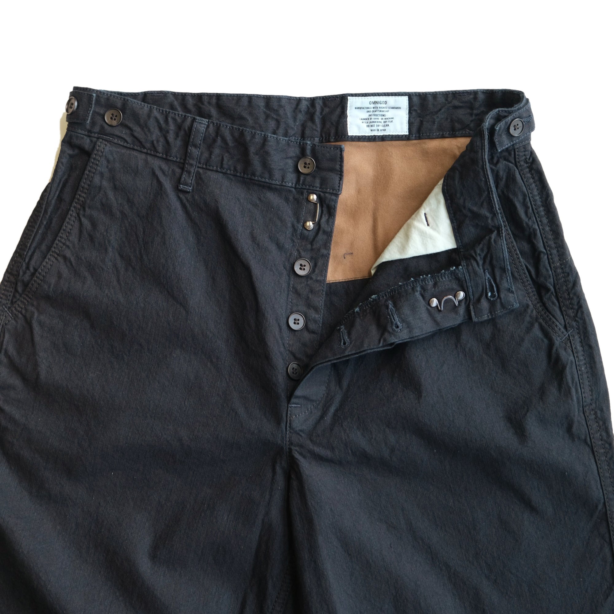 Omnigod Indigo Duck French Work Pants