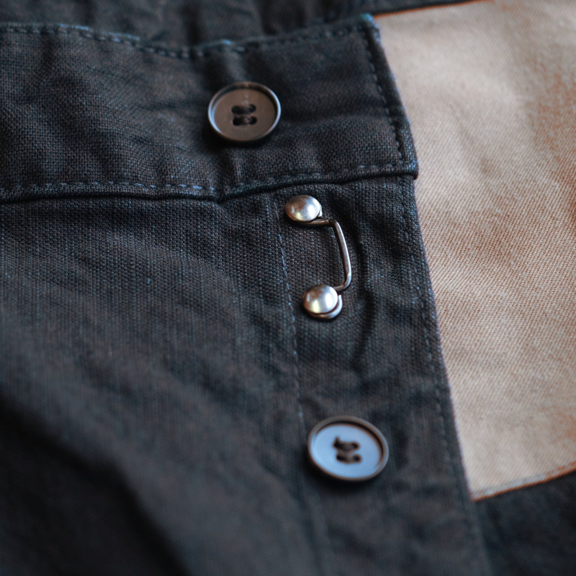 Omnigod Indigo Duck French Work Pants