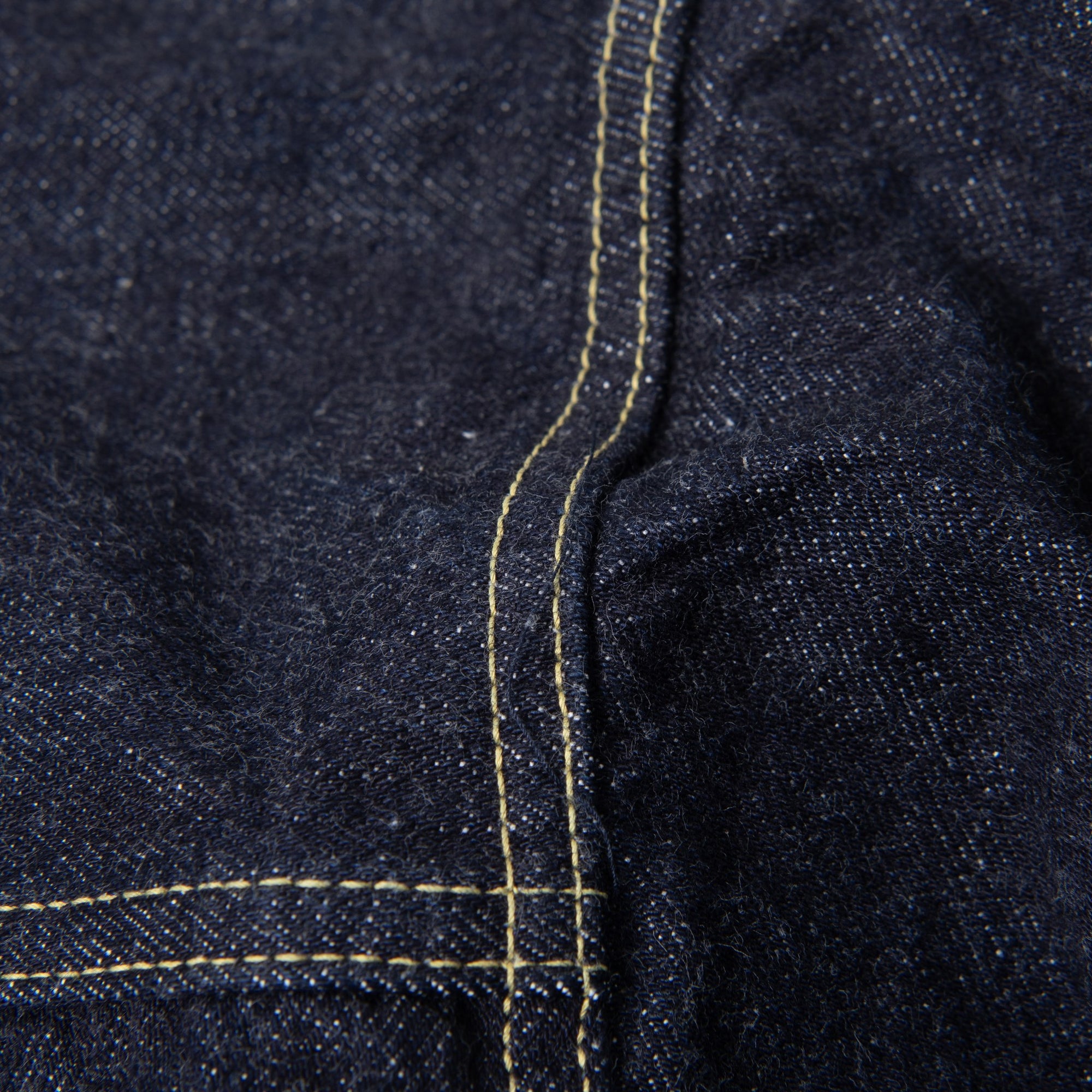 [Pre-Order] Studio D'Artisan 14oz. Selvedge Denim Western Shirt