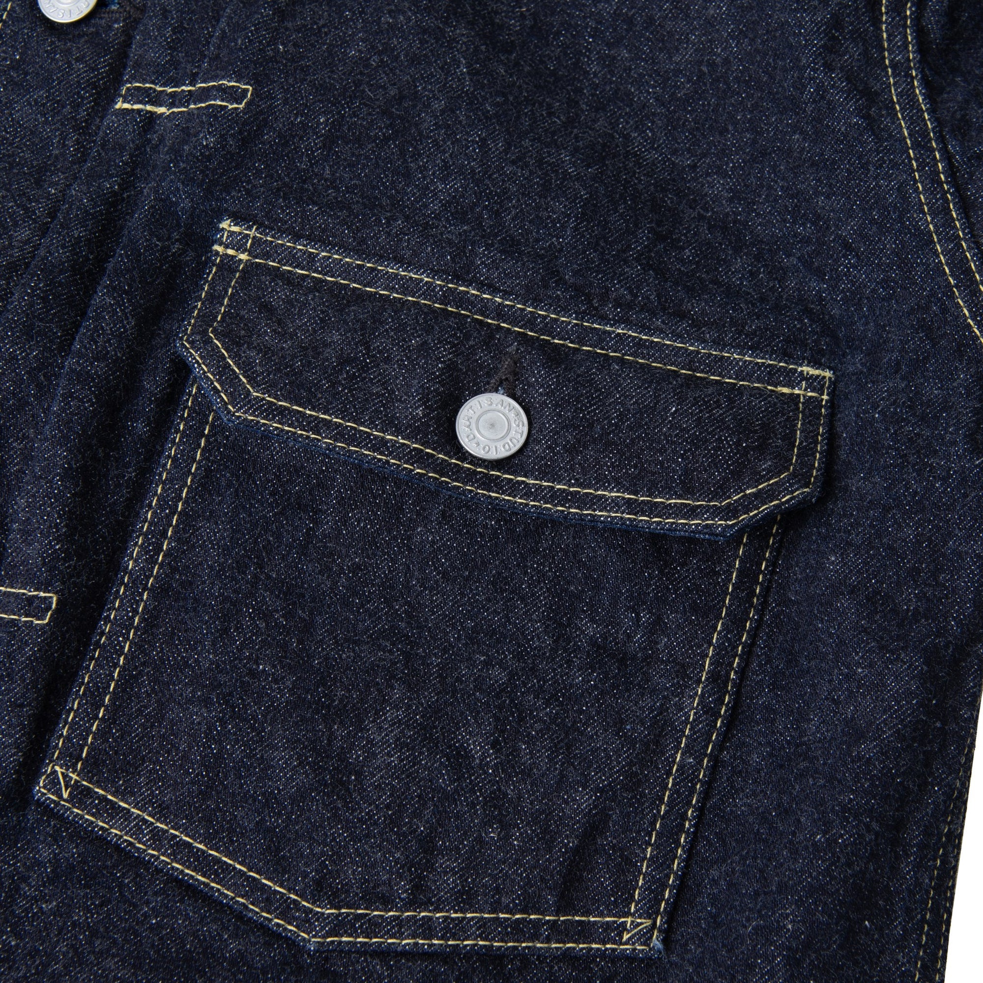 [Pre-Order] Studio D'Artisan 14oz. Selvedge Denim Western Shirt