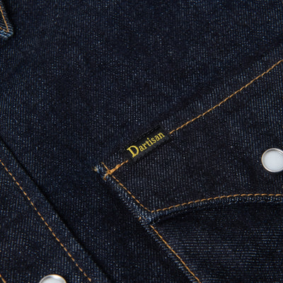 [Pre-Order] Studio D'Artisan 14oz. Selvedge Denim Western Shirt