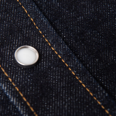 [Pre-Order] Studio D'Artisan 14oz. Selvedge Denim Western Shirt